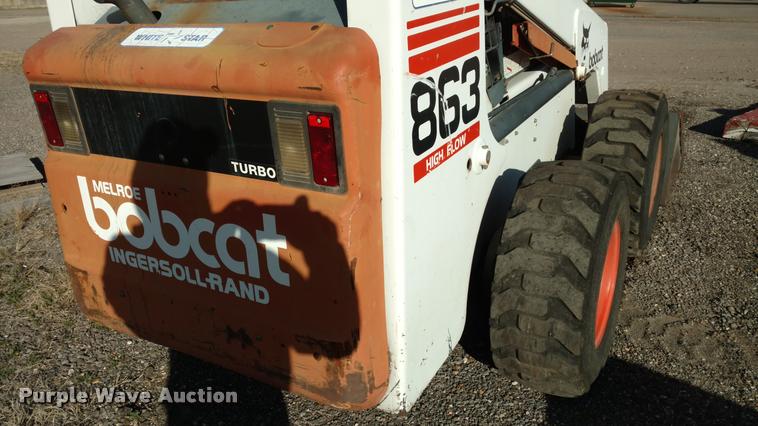 image for item DB0762 1998 Bobcat 863 skid steer