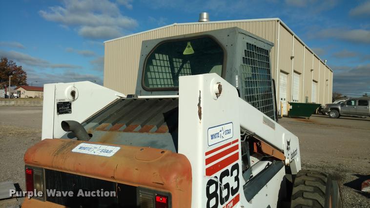 image for item DB0762 1998 Bobcat 863 skid steer