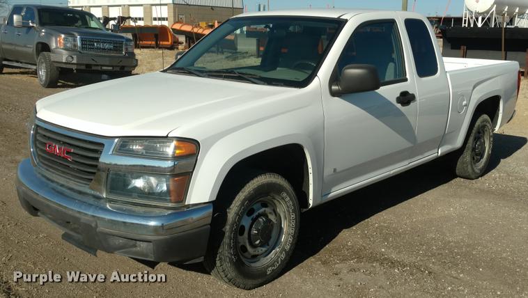 image for item DB0773 2008 GMC Canyon Ext. Cab pickup truck