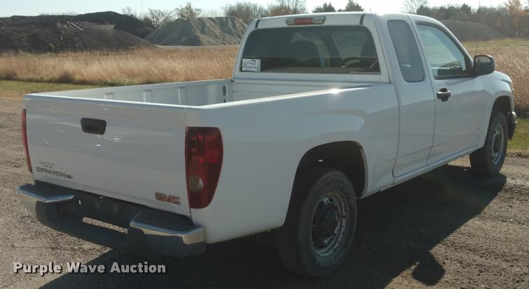 image for item DB0773 2008 GMC Canyon Ext. Cab pickup truck