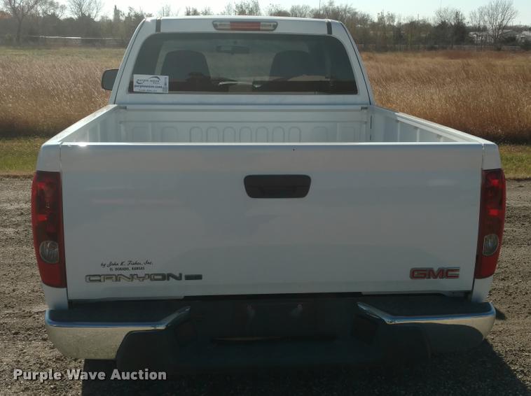 image for item DB0773 2008 GMC Canyon Ext. Cab pickup truck