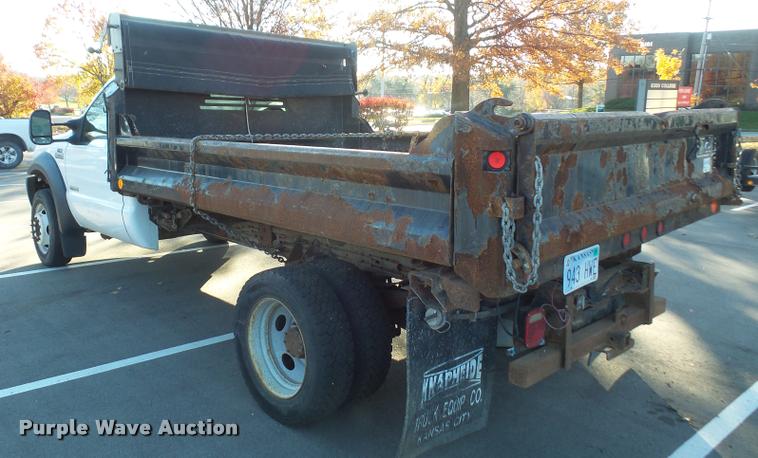 image for item DB2767 2007 Ford F450 Super Duty dump truck