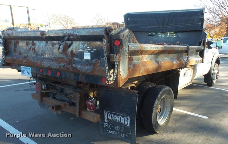 image for item DB2767 2007 Ford F450 Super Duty dump truck