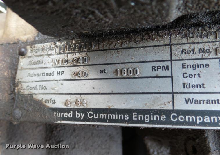 image for item DB4625 1984 Ford LN9000 semi truck