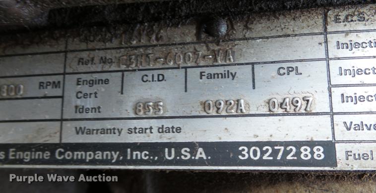 image for item DB4625 1984 Ford LN9000 semi truck