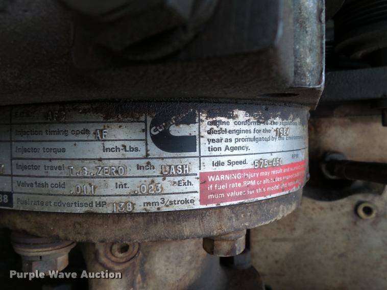 image for item DB4625 1984 Ford LN9000 semi truck