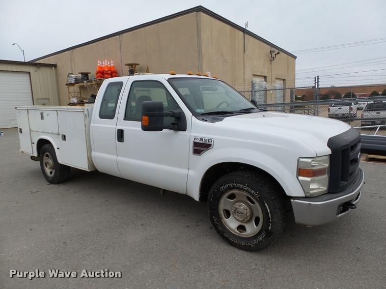 image for item DB4627 2008 Ford F350 Super Duty XL SuperCab utility truck