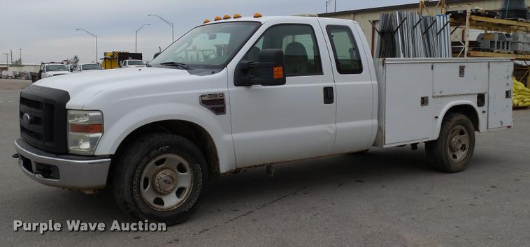 image for item DB4627 2008 Ford F350 Super Duty XL SuperCab utility truck