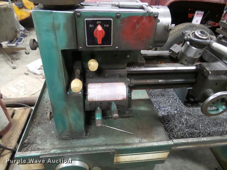 Logan Powermatic metal lathe in Spearville, KS Item DI9513 sold