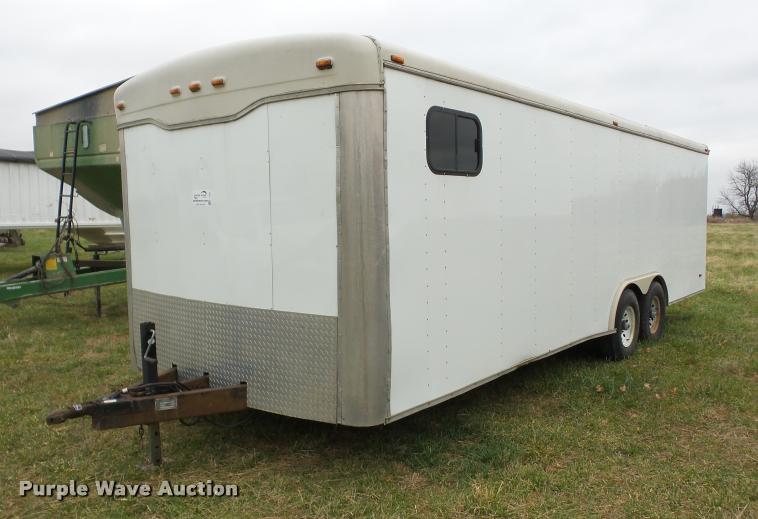 image for item I1821 2003 Haul Mark G824T-102 enclosed cargo trailer