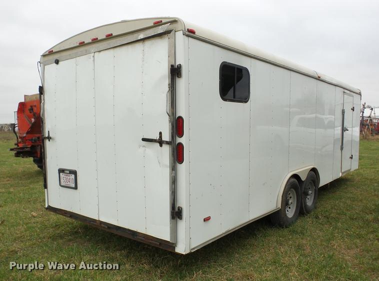 image for item I1821 2003 Haul Mark G824T-102 enclosed cargo trailer
