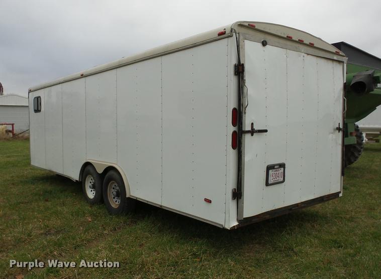 image for item I1821 2003 Haul Mark G824T-102 enclosed cargo trailer