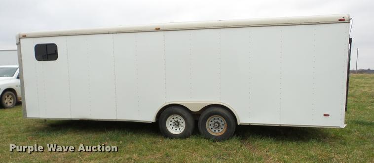 image for item I1821 2003 Haul Mark G824T-102 enclosed cargo trailer