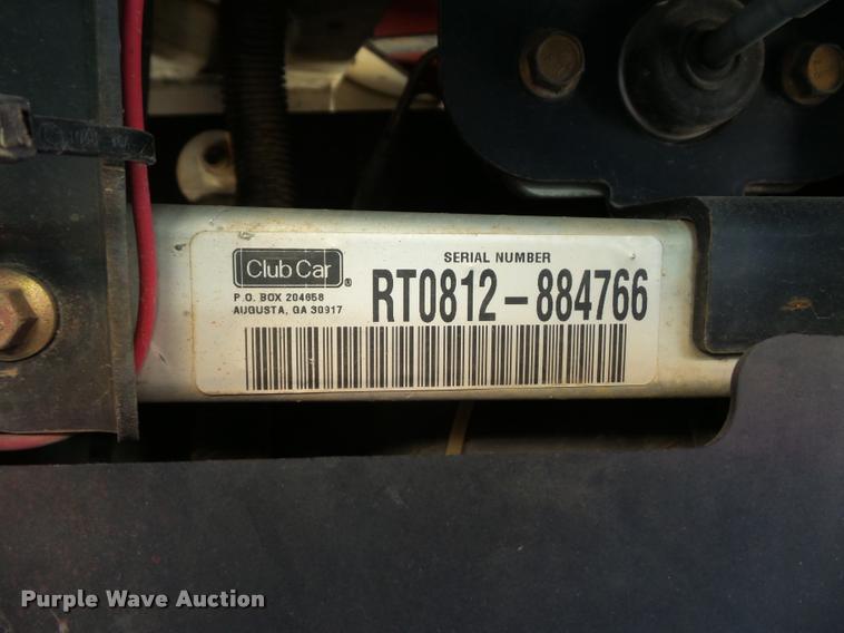 image for item J1592 Club Car Intellitrak utility vehicle