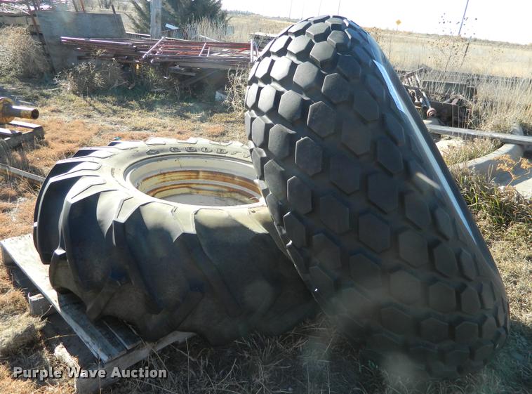 image for item J5014 (2) tires and wheels