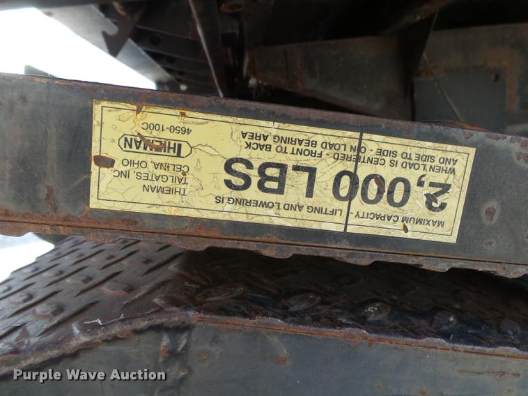 image for item K1013 1989 Ford F600G flatbed truck