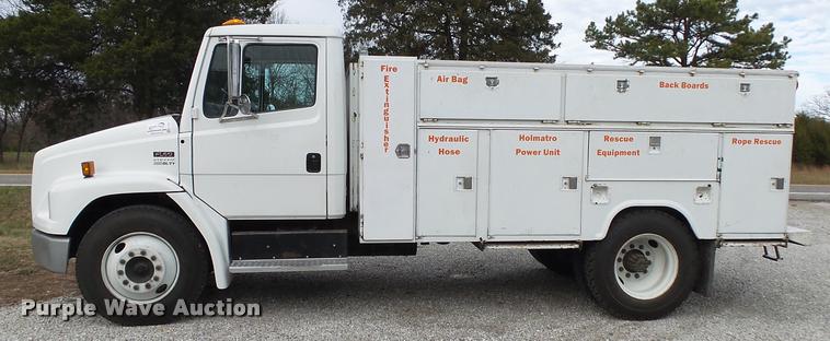 image for item K1015 1995 Freightliner Business Class FL60 utility truck