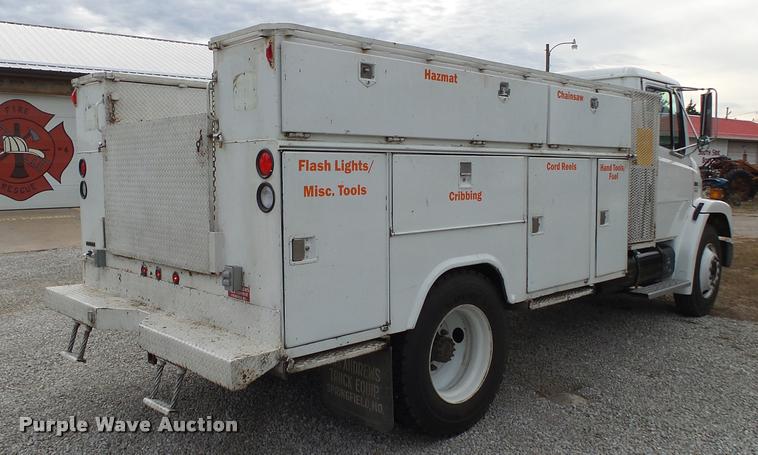 image for item K1015 1995 Freightliner Business Class FL60 utility truck