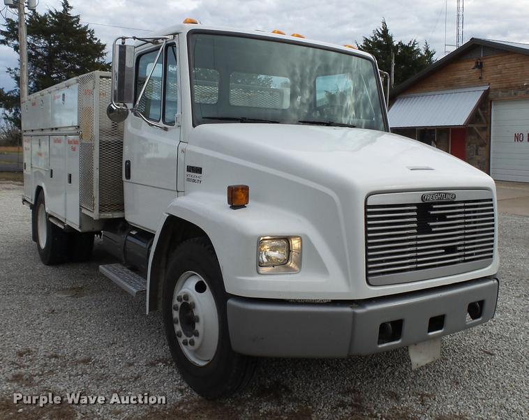 image for item K1015 1995 Freightliner Business Class FL60 utility truck