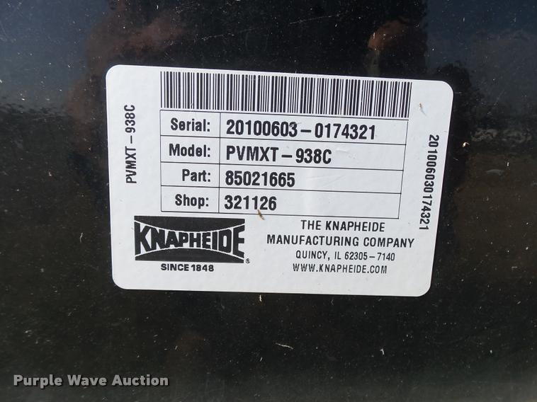 image for item K1030 Knapheide PVMT-938C utility bed