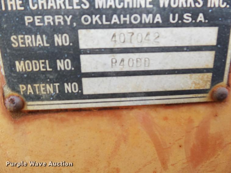 image for item K1033 Ditch Witch R40 trencher