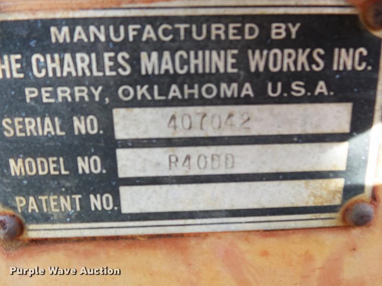 image for item K1033 Ditch Witch R40 trencher