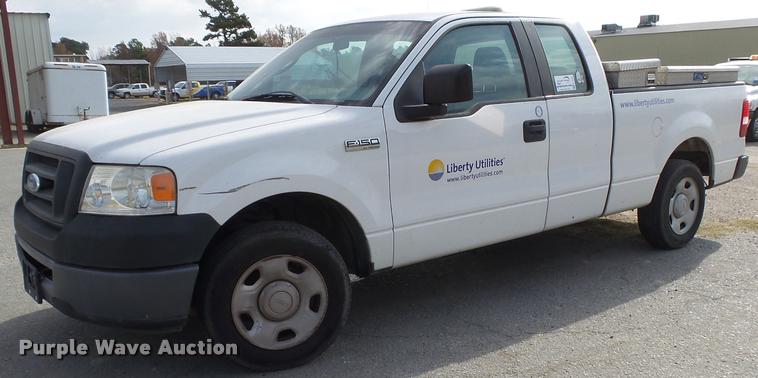 image for item K1034 2007 Ford F150 XL SuperCab pickup truck