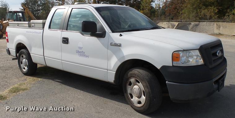 image for item K1034 2007 Ford F150 XL SuperCab pickup truck