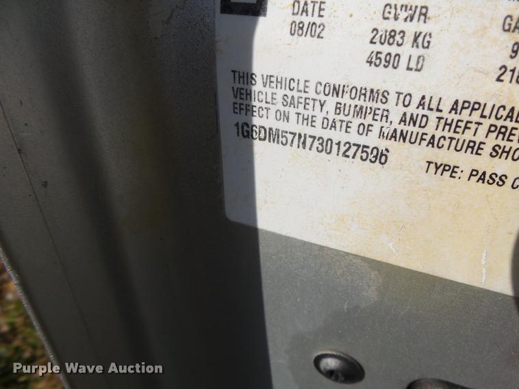 image for item K5514 2004 Cadillac CTS