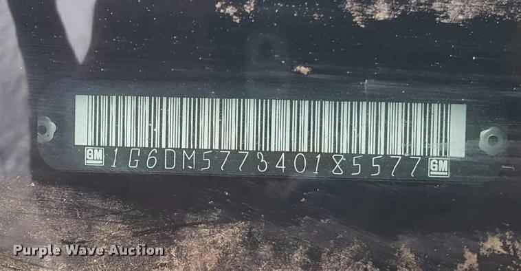 image for item K5514 2004 Cadillac CTS