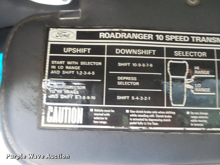 image for item K5518 1995 Ford LTA9000 Aero Max 106 semi truck