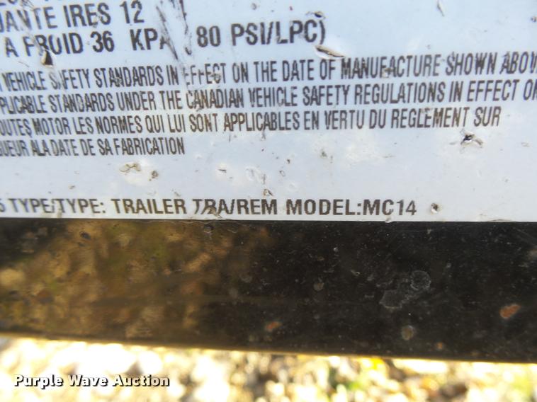image for item K5520 2006 Fabrique MC14 motorcycle trailer