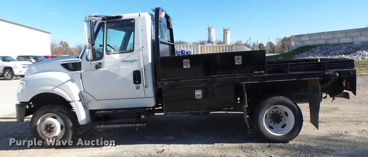 image for item K5575 2014 International TerraStar flat bed truck