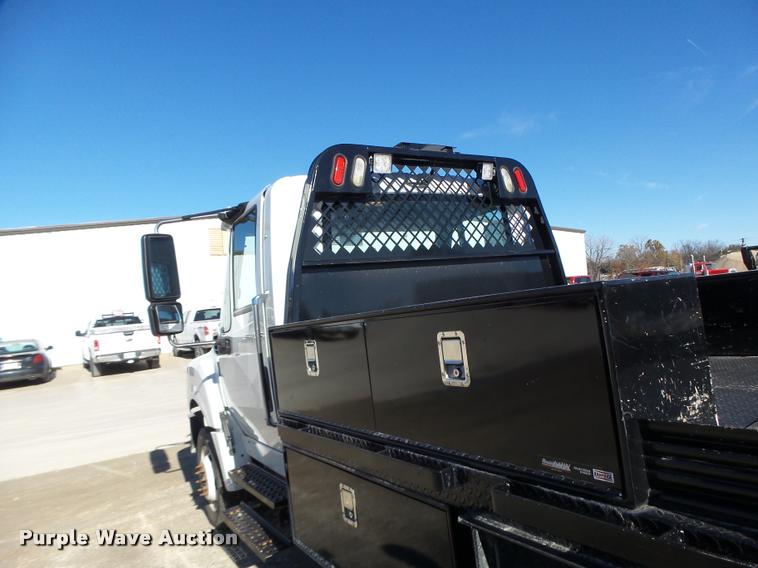 image for item K5575 2014 International TerraStar flat bed truck