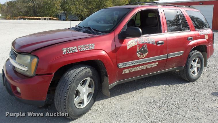 image for item K5631 2002 Chevrolet TrailBlazer SUV