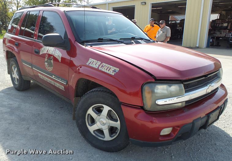 image for item K5631 2002 Chevrolet TrailBlazer SUV