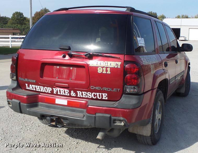 image for item K5631 2002 Chevrolet TrailBlazer SUV