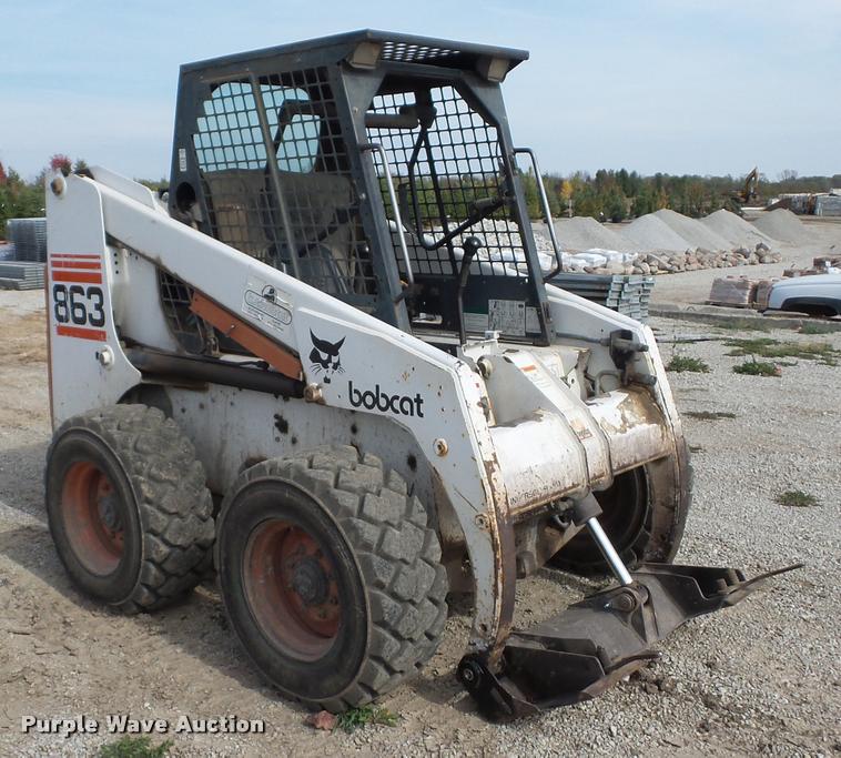 image for item L4445 1998 Bobcat 863 skid steer