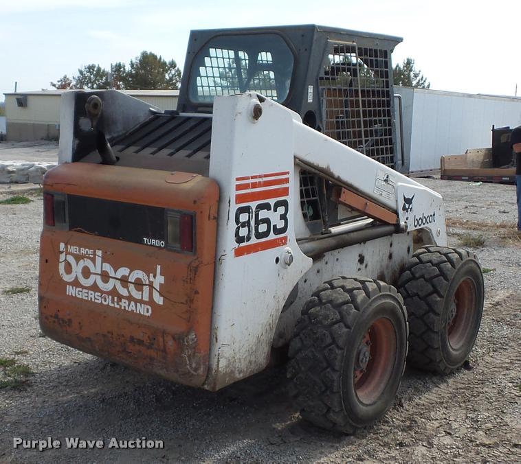 image for item L4445 1998 Bobcat 863 skid steer
