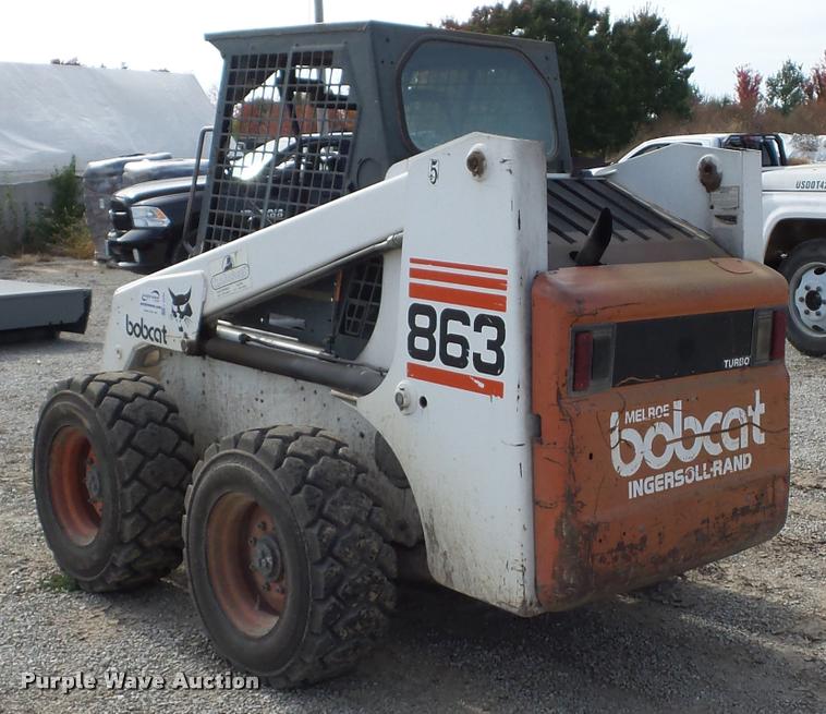 image for item L4445 1998 Bobcat 863 skid steer