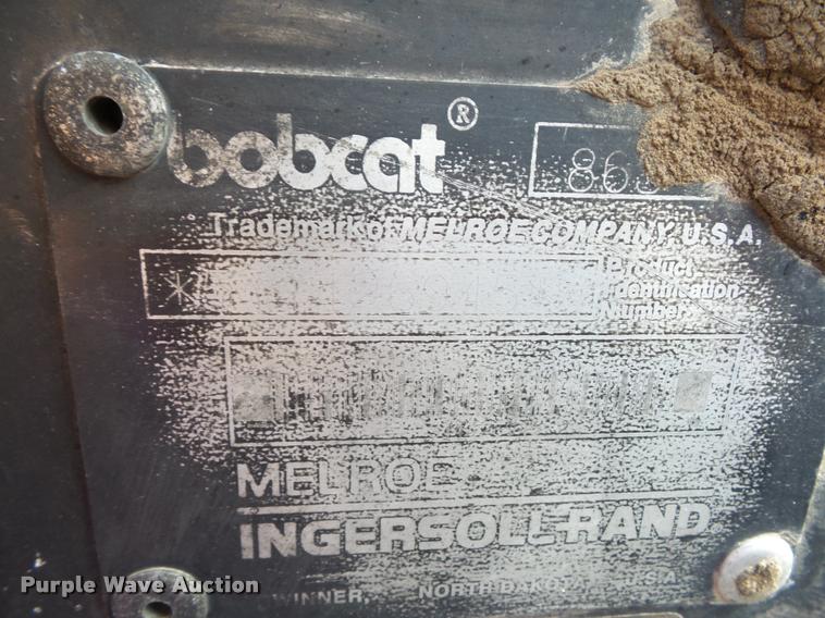 image for item L4445 1998 Bobcat 863 skid steer