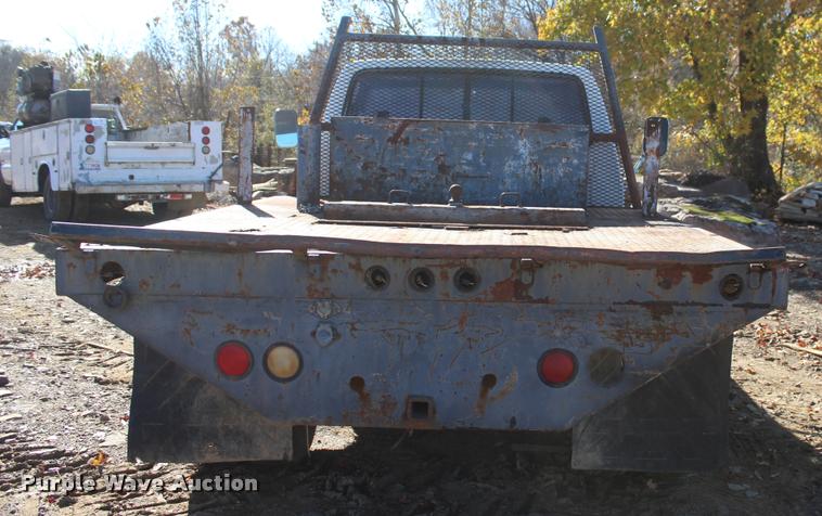 image for item L4920 1987 Ford F350 flatbed pickup truck