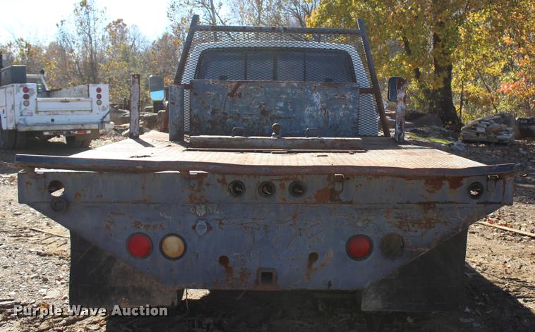 image for item L4920 1987 Ford F350 flatbed pickup truck