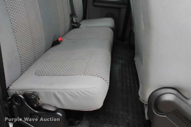 image for item L4935 2012 Ford F350 Super Duty XL SuperCab flatbed pickup truck