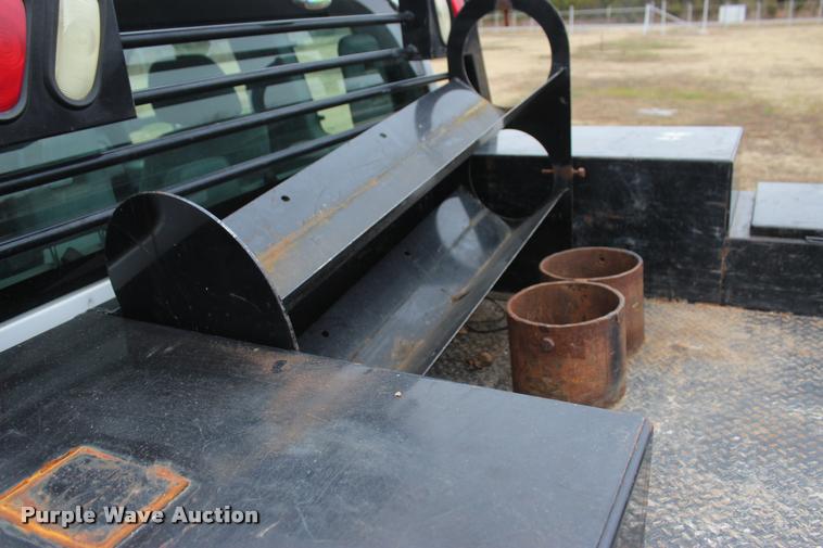 image for item L4935 2012 Ford F350 Super Duty XL SuperCab flatbed pickup truck