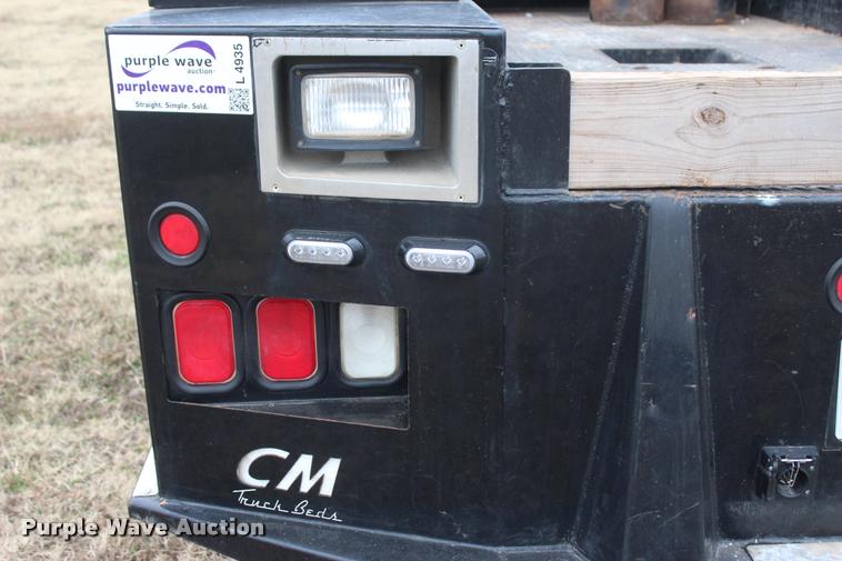 image for item L4935 2012 Ford F350 Super Duty XL SuperCab flatbed pickup truck