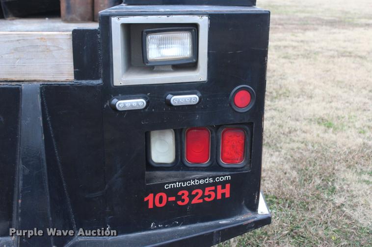 image for item L4935 2012 Ford F350 Super Duty XL SuperCab flatbed pickup truck