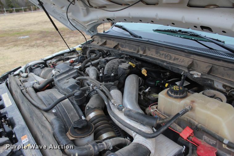 image for item L4935 2012 Ford F350 Super Duty XL SuperCab flatbed pickup truck