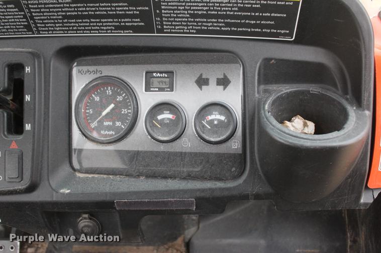 image for item L4938 2015 Kubota RTV1140CPX utility vehicle