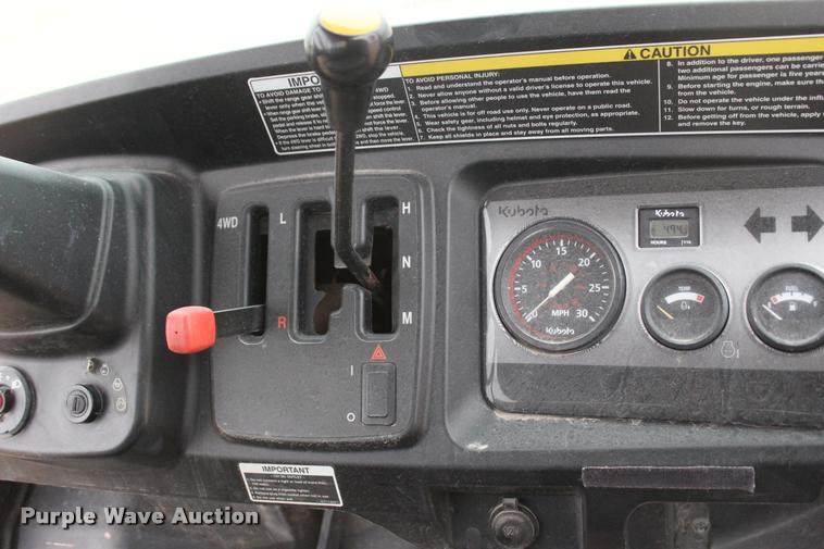 image for item L4938 2015 Kubota RTV1140CPX utility vehicle